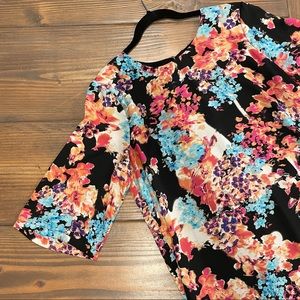 Floral shift dress - Size L